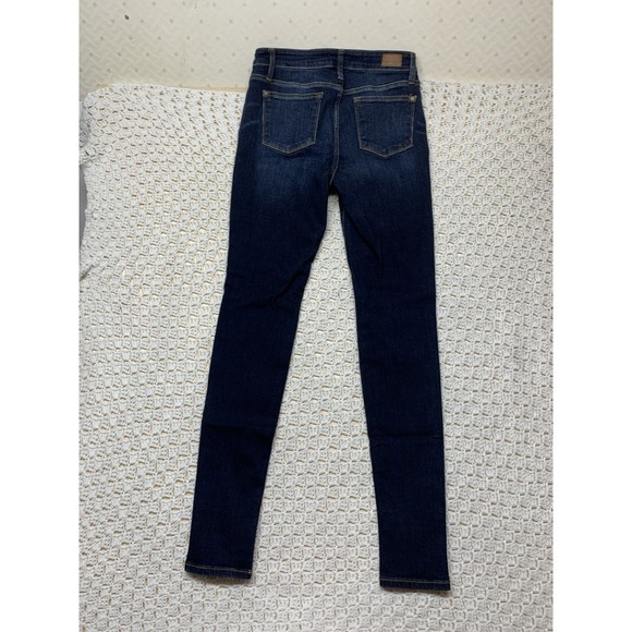 Judy Blue Skinny Jeans Women‎ Sz 9/29 Dark Wash Blue Denim Stretch  W30 L34 - Picture 5 of 10